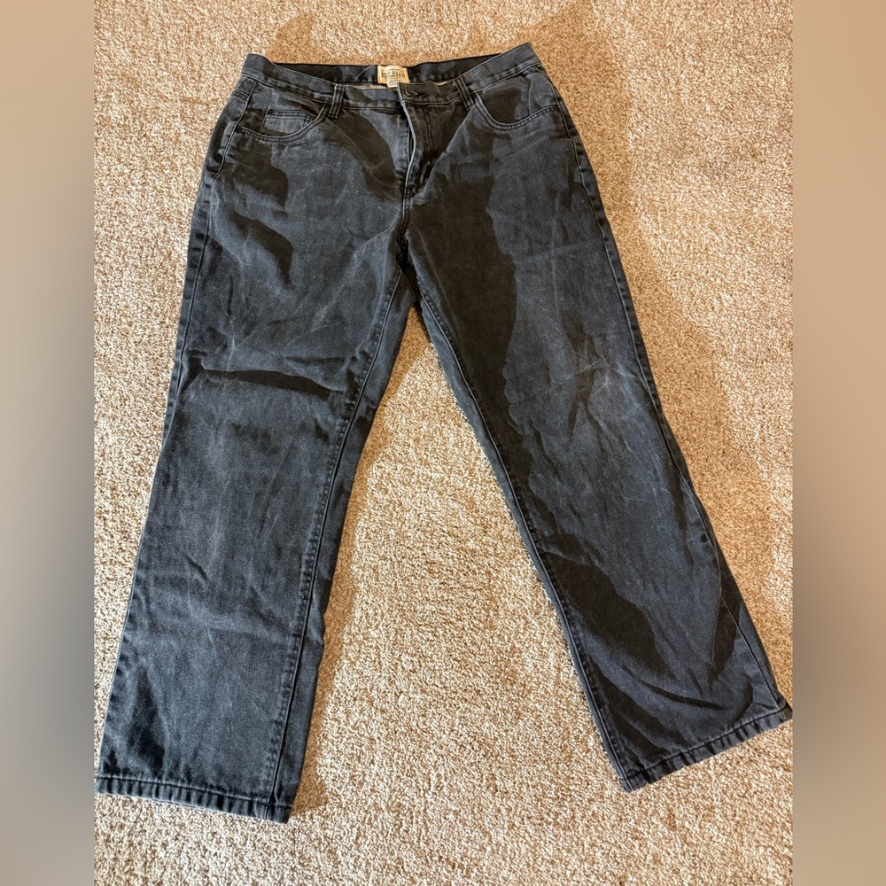 RedHead Men's Classic Black Straight Jeans Size 38